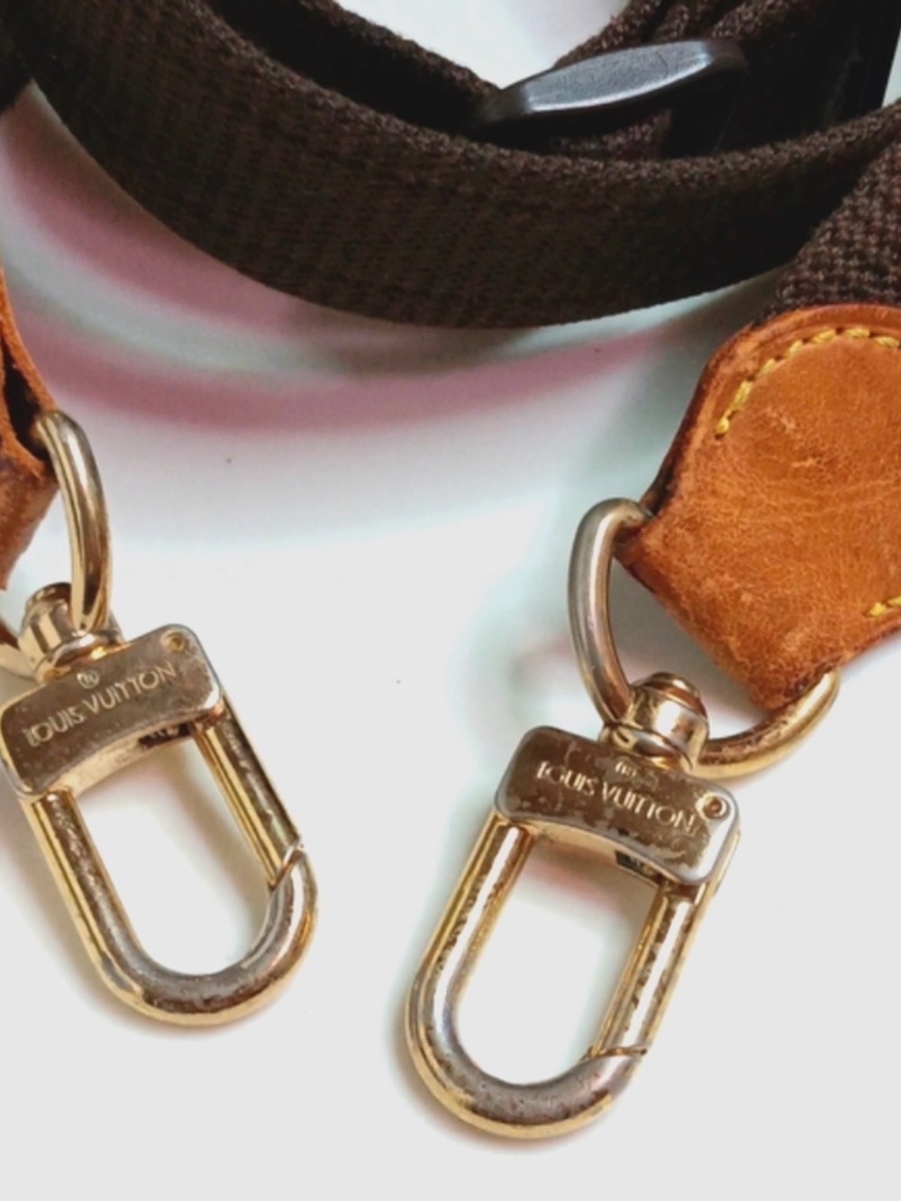 Authentic Louis Vuitton GUC Guitar Strap w/ Custom Monogram Stadium Bag - Picture 11 of 16